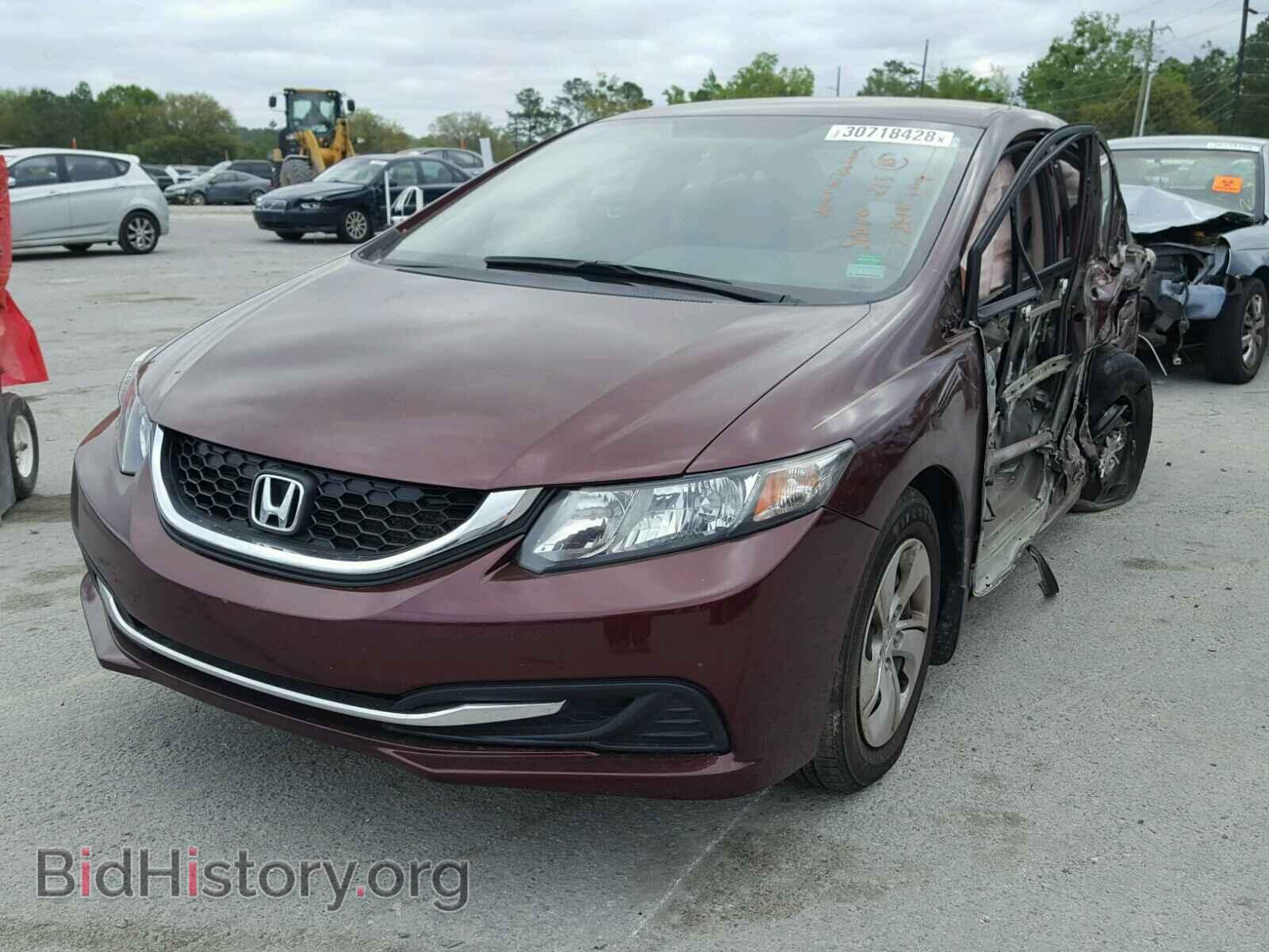 2014 HONDA CIVIC - VIN: 19XFB2F5XEE011914 - Фото 2