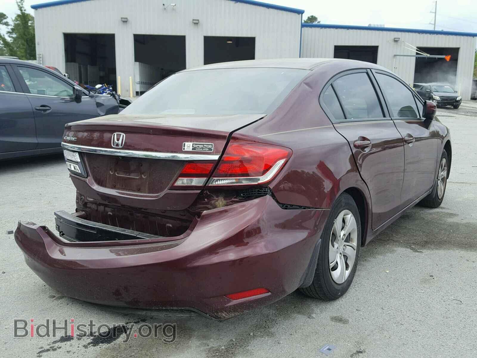 2014 HONDA CIVIC - VIN: 19XFB2F5XEE011914 - Фото 4