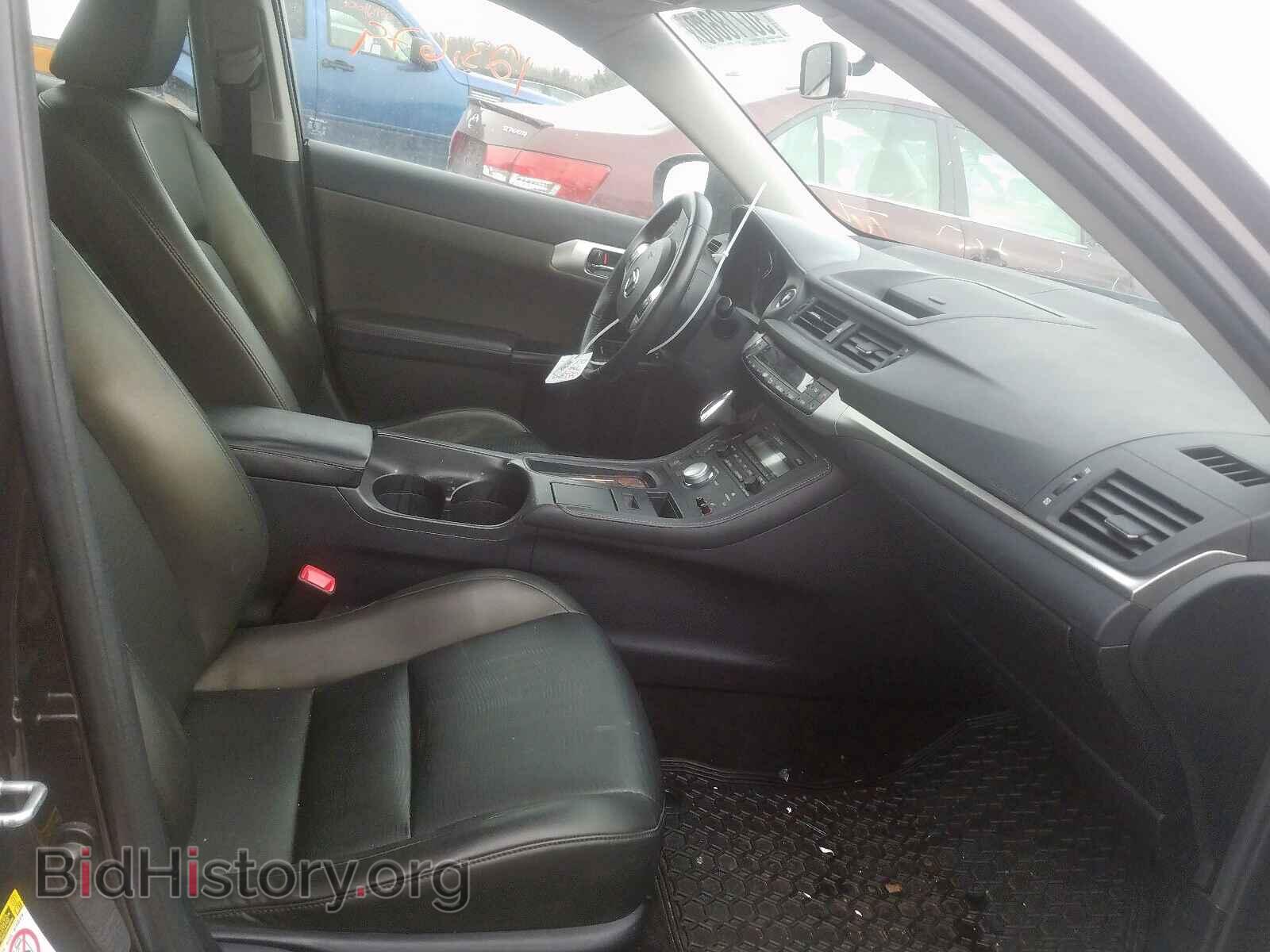 2012 LEXUS CT 200 - VIN: JTHKD5BHXC2104614 - Фото 5