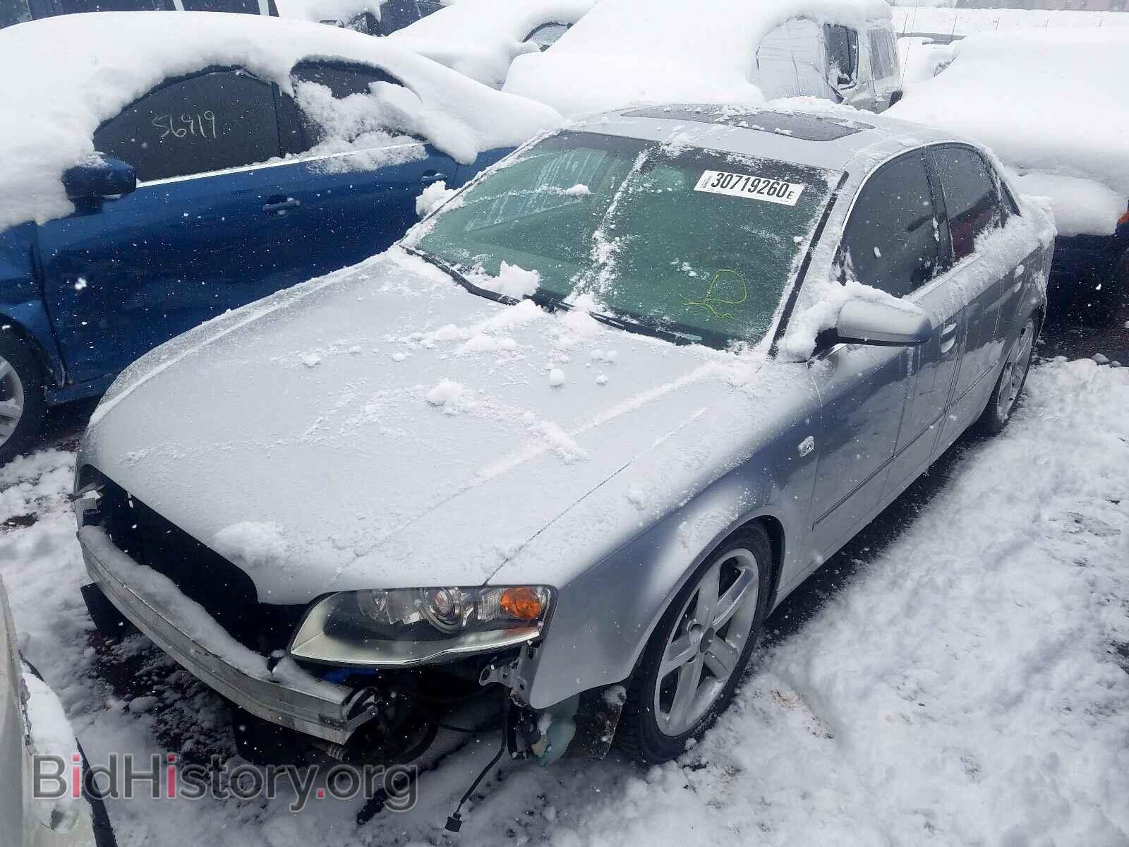 2007 AUDI A4 - VIN: WAUDH78EX7A045645 - Фото 2