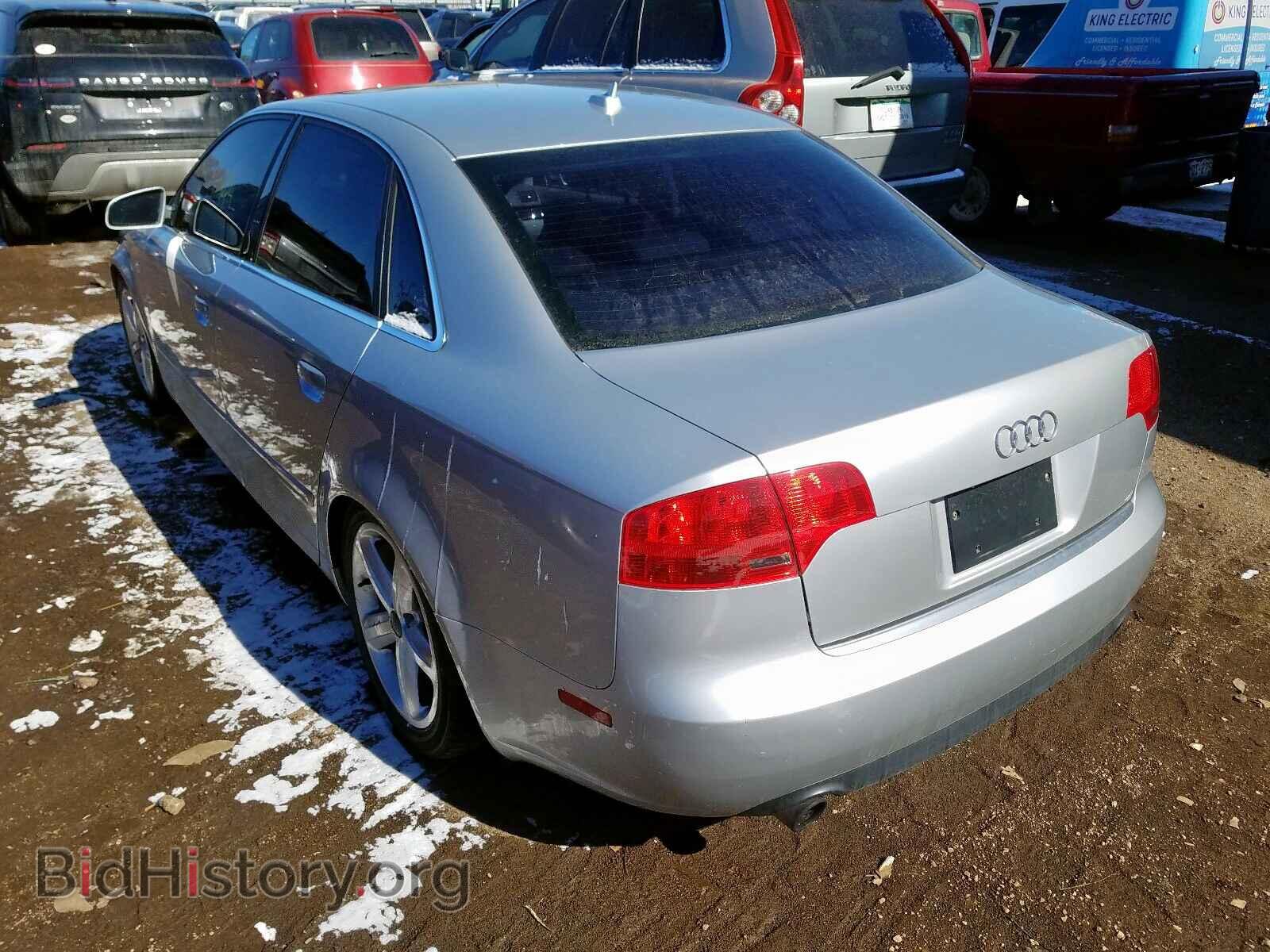 2007 AUDI A4 - VIN: WAUDH78EX7A045645 - Фото 3