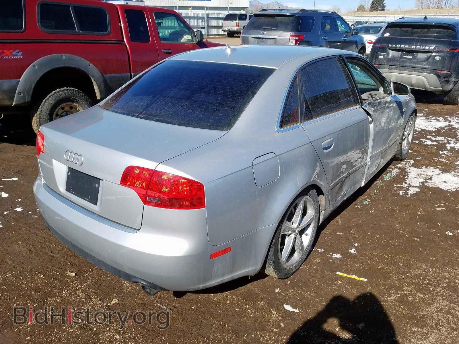 2007 AUDI A4 - VIN: WAUDH78EX7A045645 - Фото 4