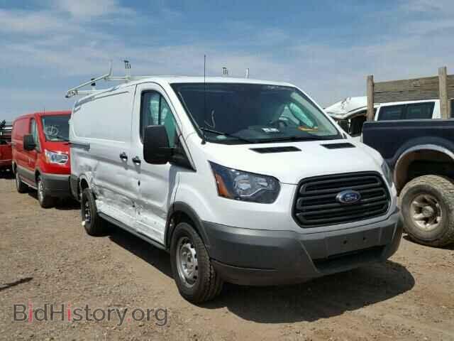 2017 Ford TRANSIT CO Transit T- (VIN 1FTYE1YM5HKA07589) — фото 1 из 10, Copart, повреждение: бок