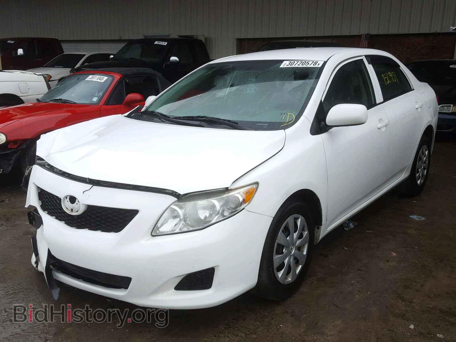 2010 TOYOTA COROLLA BA - VIN: 2T1BU4EE6AC254134 - Фото 2