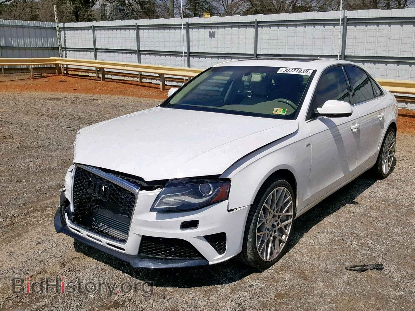2011 AUDI A4 - VIN: WAUFFAFL2BN005395 - Фото 2