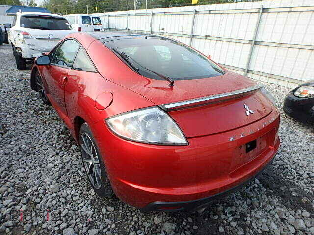 2012 MITSUBISHI ECLIPSE - VIN: 4A31K5DF2CE005568 - Фото 3