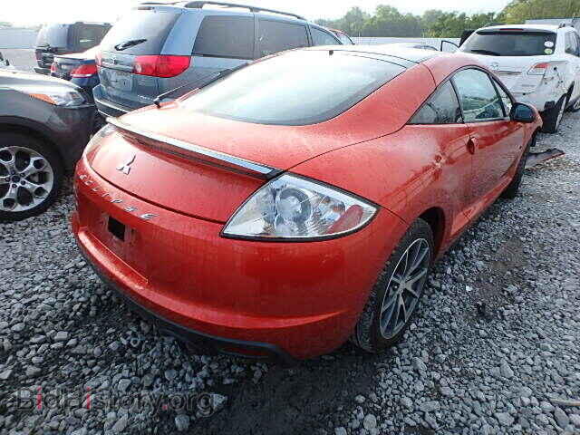 2012 MITSUBISHI ECLIPSE - VIN: 4A31K5DF2CE005568 - Фото 4