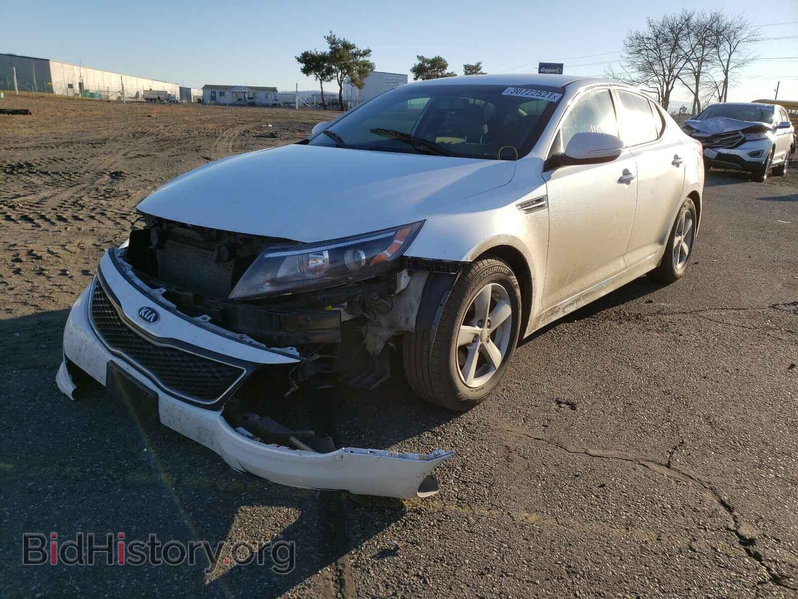 2015 KIA OPTIMA - VIN: KNAGM4A77F5629298 - Фото 2