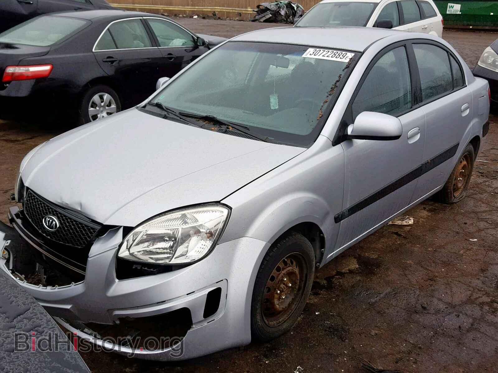 2008 KIA RIO BASE - VIN: KNADE123X86317712 - Фото 2