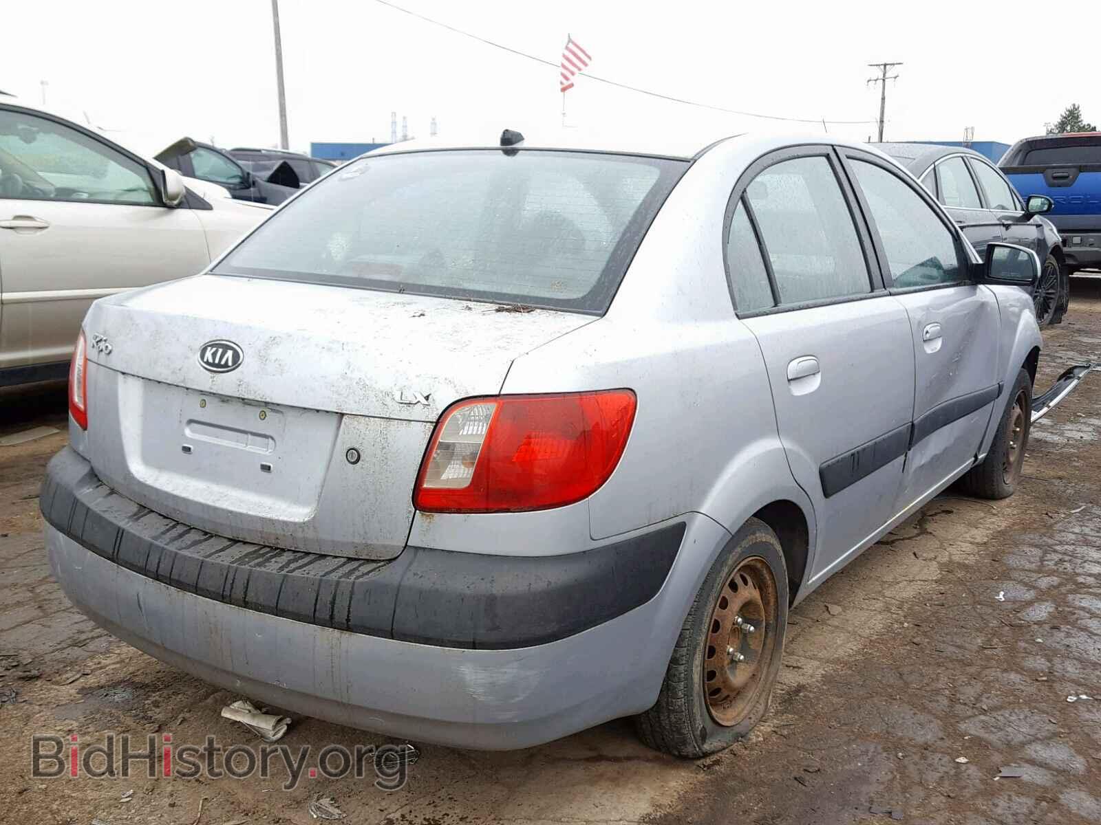 2008 KIA RIO BASE - VIN: KNADE123X86317712 - Фото 4
