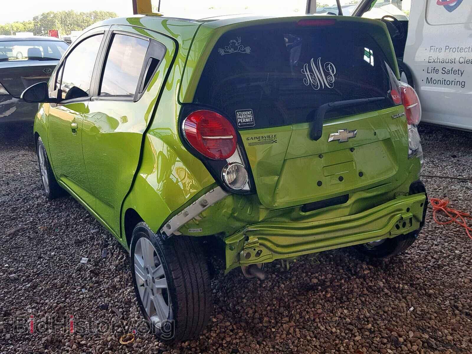 2014 CHEVROLET SPARK - VIN: KL8CD6S96EC502249 - Фото 3
