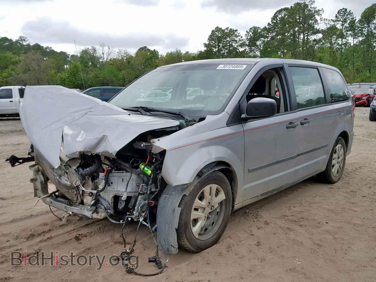 2014 DODGE CARAVAN - VIN: 2C4RDGBG3ER473841 - Фото 2
