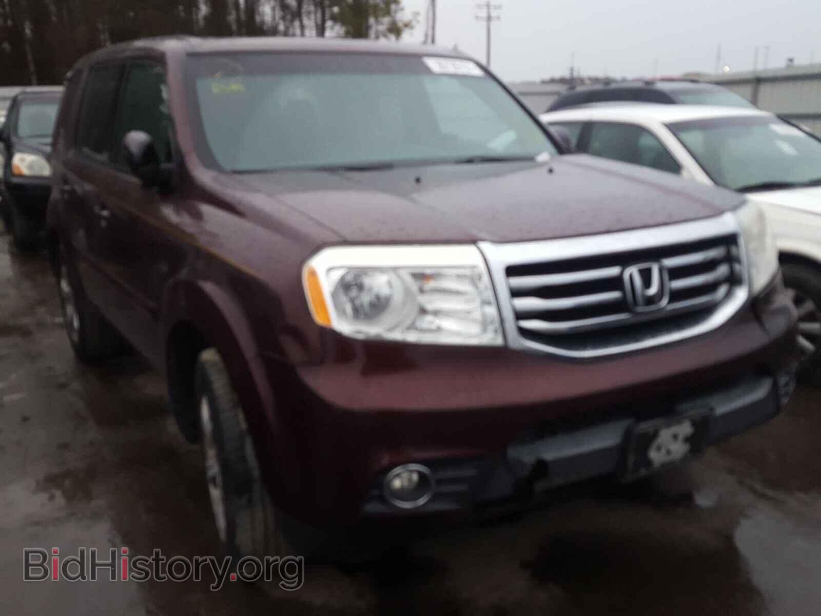 Фотография 5FNYF3H56DB037614 - HONDA PILOT 2013