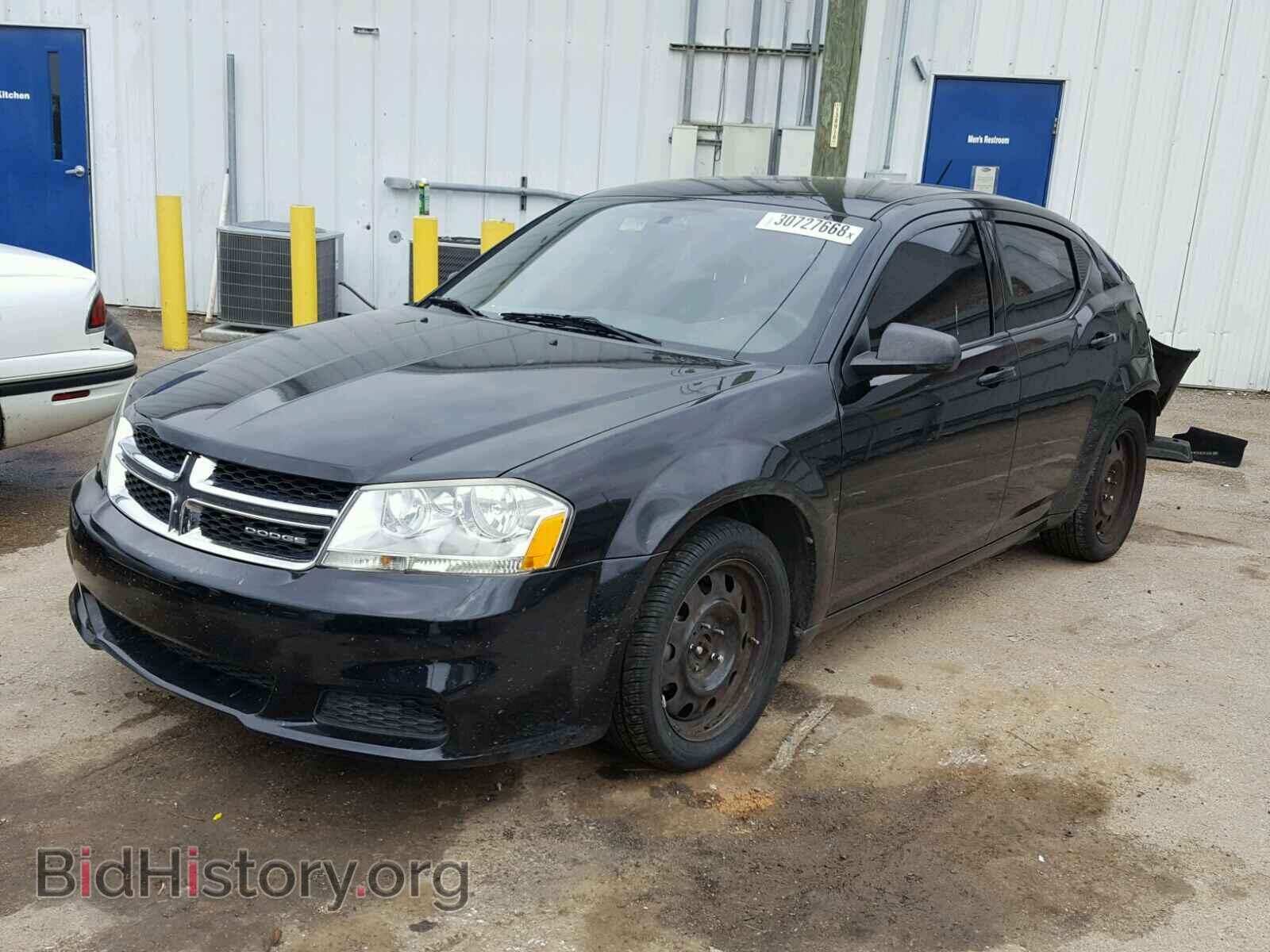 2012 DODGE AVENGER - VIN: 1C3CDZAB6CN110066 - Фото 2
