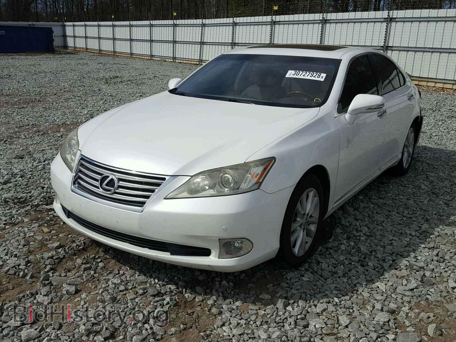 2010 LEXUS ES350 - VIN: JTHBK1EG7A2353502 - Фото 2