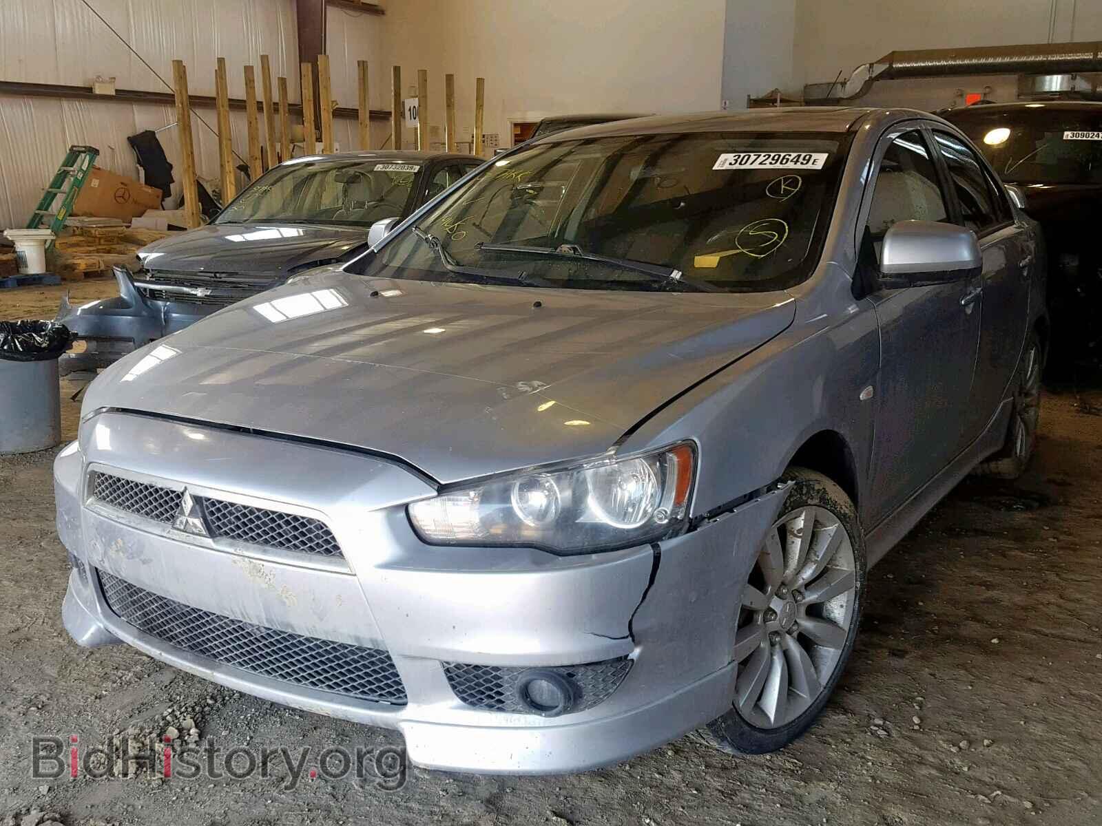 2008 MITSUBISHI LANCER - VIN: JA3AU26U58U606847 - Фото 2