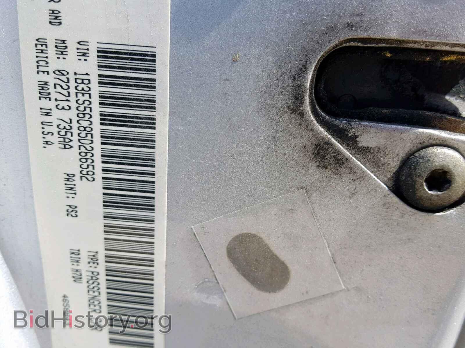 2005 DODGE NEON - VIN: 1B3ES56C85D266592 - Фото 10