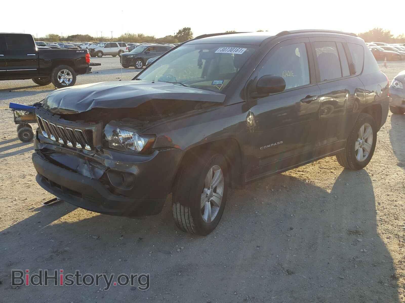 2017 JEEP COMPASS - VIN: 1C4NJDBB4HD105735 - Фото 2