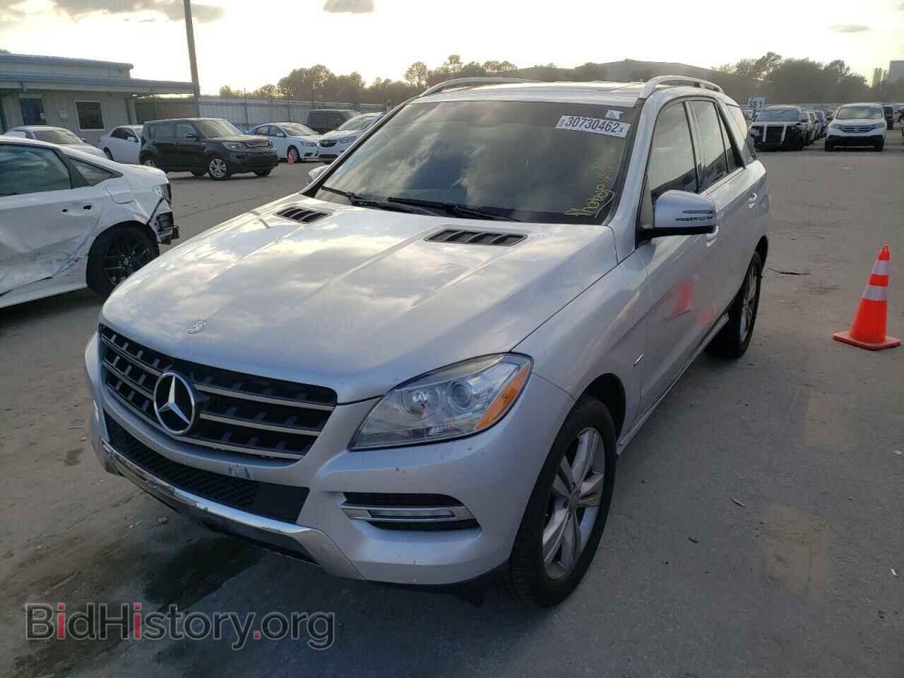 2012 MERCEDES-BENZ M-CLASS - VIN: 4JGDA5HB1CA024593 - Фото 2