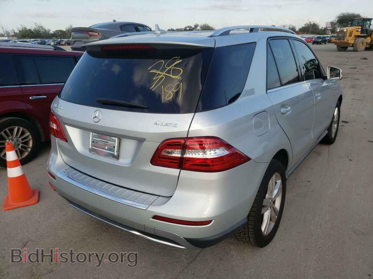 2012 MERCEDES-BENZ M-CLASS - VIN: 4JGDA5HB1CA024593 - Фото 4