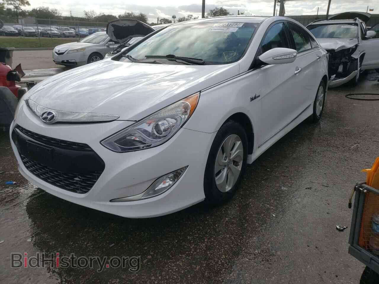 2014 HYUNDAI SONATA - VIN: KMHEC4A49EA115361 - Фото 2