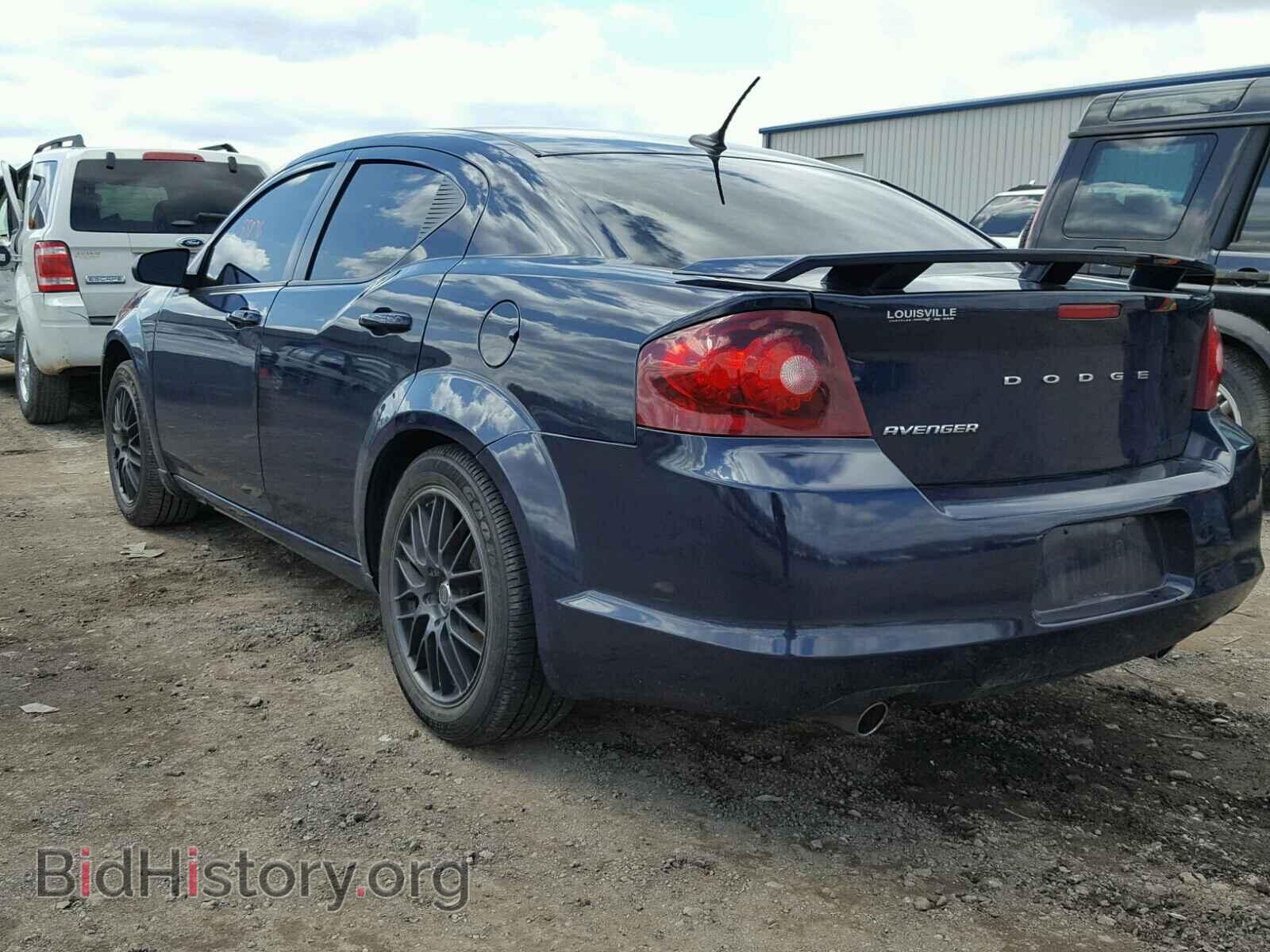 2013 DODGE AVENGER - VIN: 1C3CDZAG5DN768507 - Фото 3
