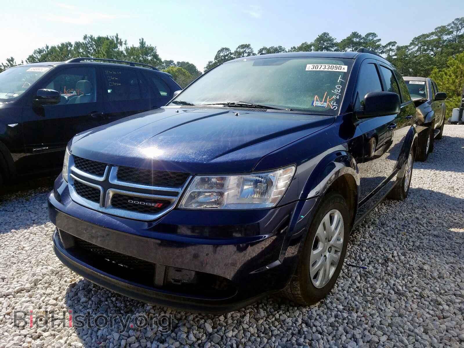2017 DODGE JOURNEY SE - VIN: 3C4PDCAB3HT590293 - Фото 2
