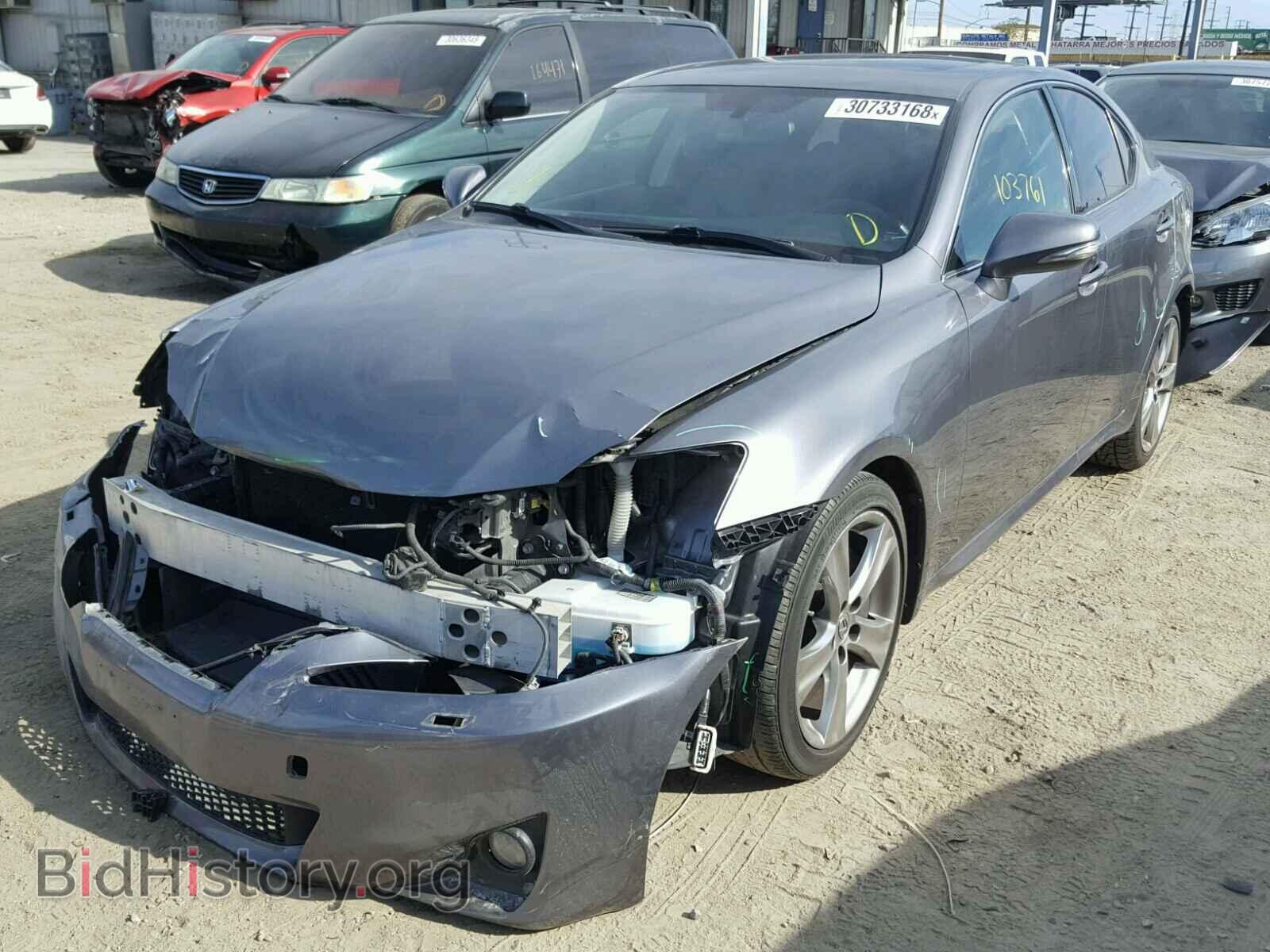 2012 LEXUS IS350 - VIN: JTHBE5C21C5031008 - Фото 2