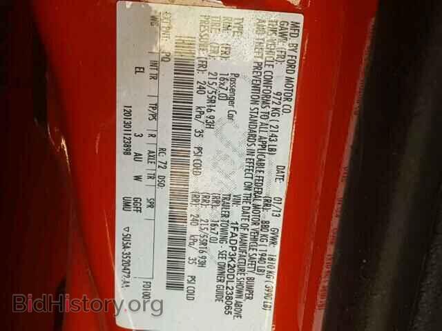 2013 FORD FOCUS - VIN: 1FADP3K20DL238065 - Фото 10