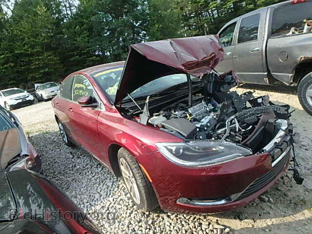 Фотография 1C3CCCAB3FN673080 - CHRYSLER 200 2015