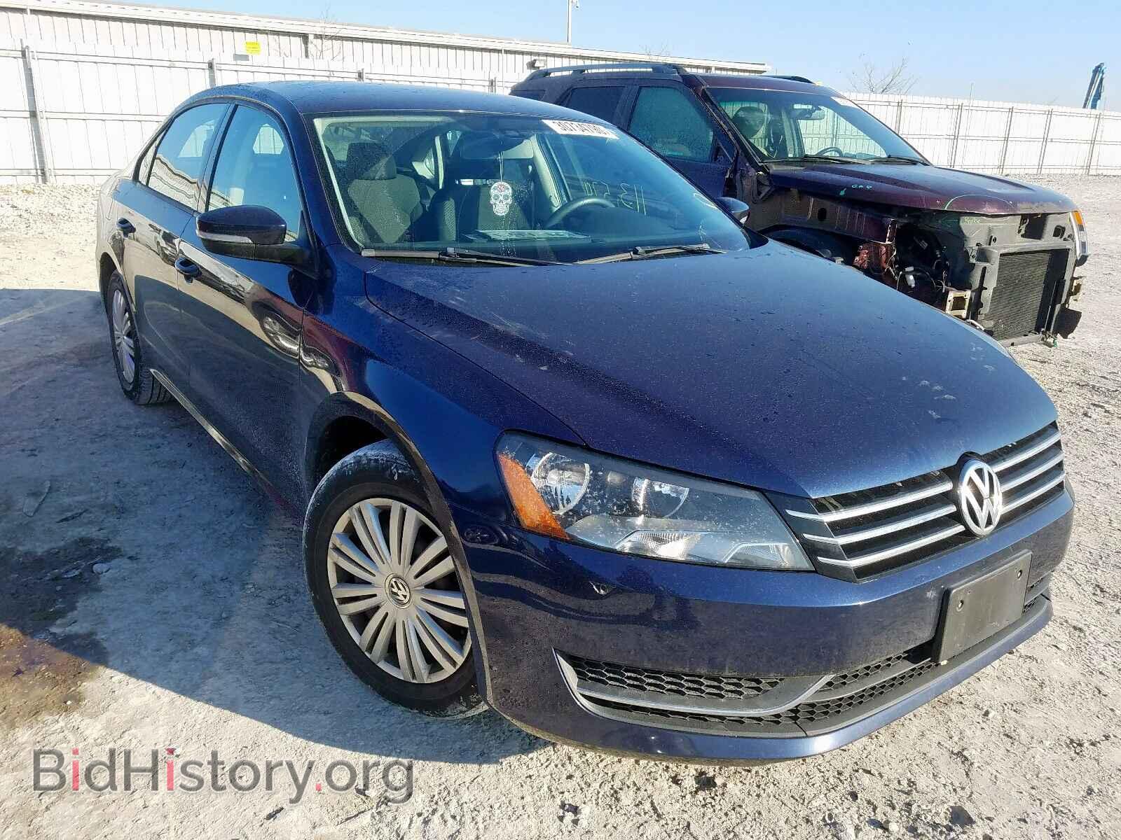 Фотография 1VWAP7A35EC003352 - VOLKSWAGEN PASSAT 2014