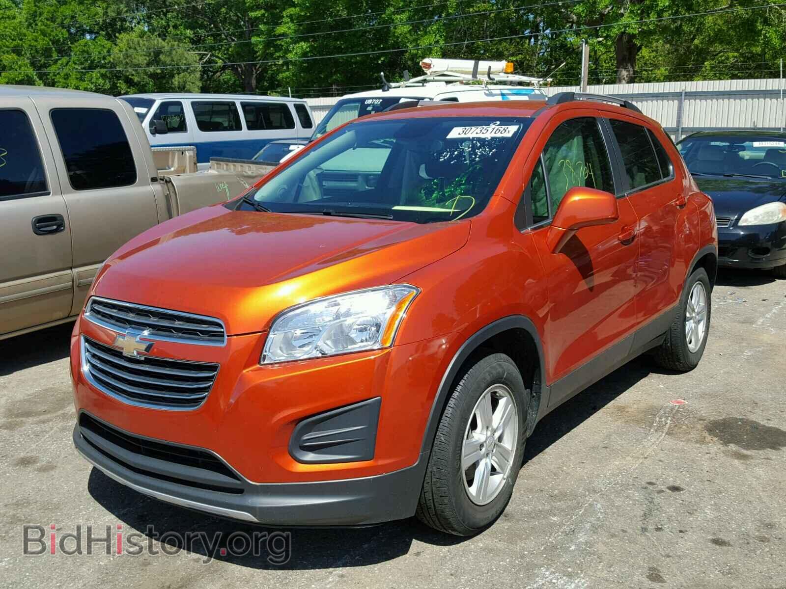 2015 CHEVROLET TRAX - VIN: KL7CJLSB4FB201906 - Фото 2