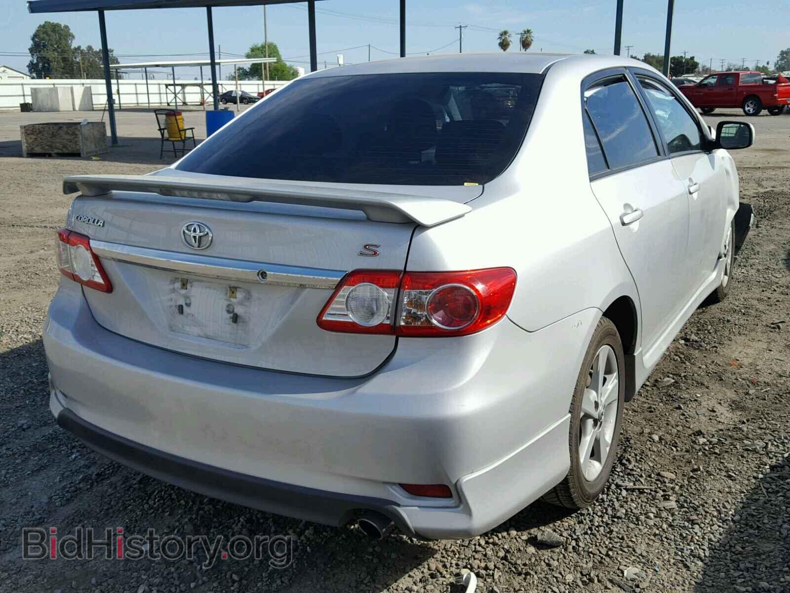 2013 TOYOTA COROLLA BA - VIN: 2T1BU4EE1DC091400 - Фото 4