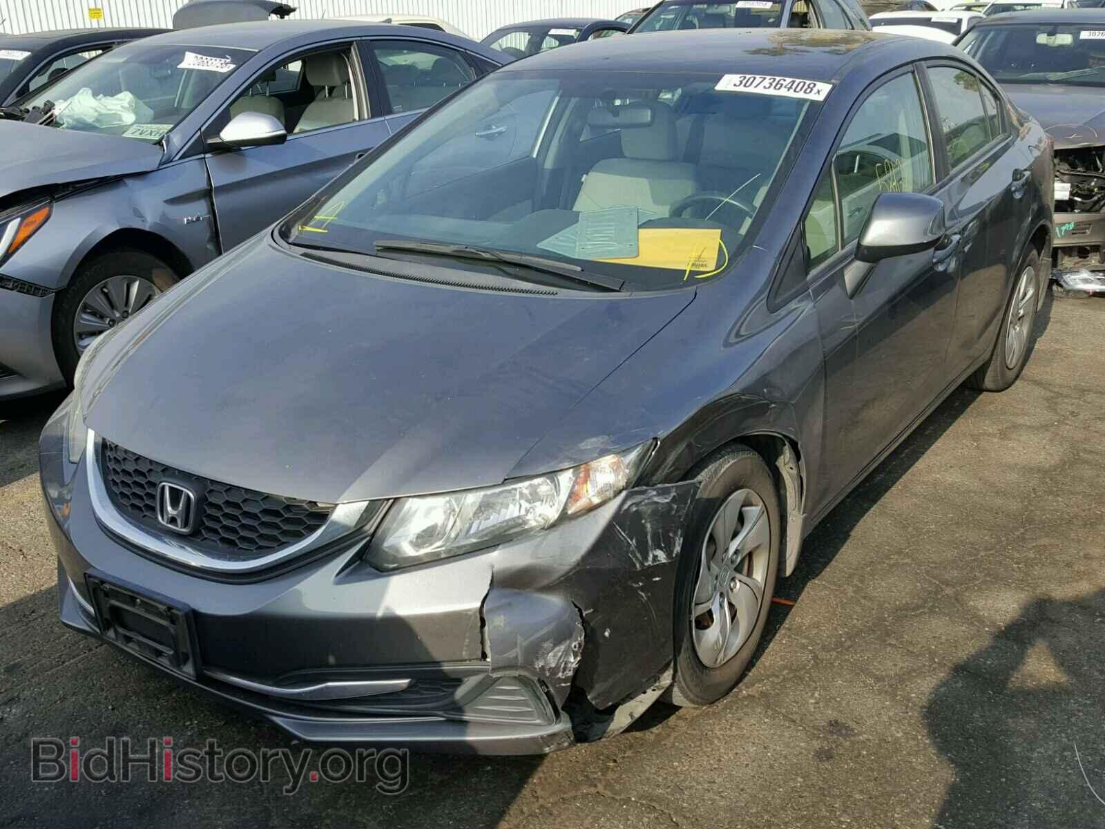 2013 HONDA CIVIC - VIN: 19XFB2F58DE212077 - Фото 2