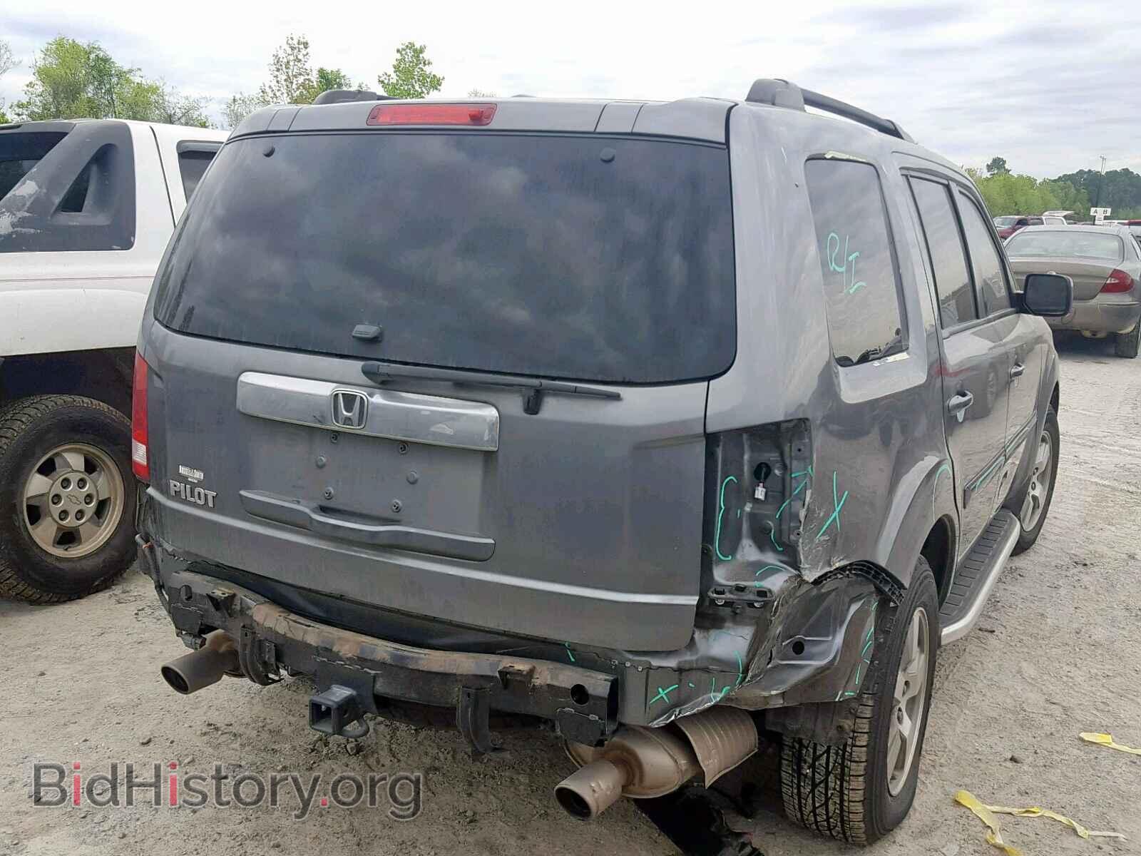 2009 HONDA PILOT EX - VIN: 5FNYF38479B011859 - Фото 4