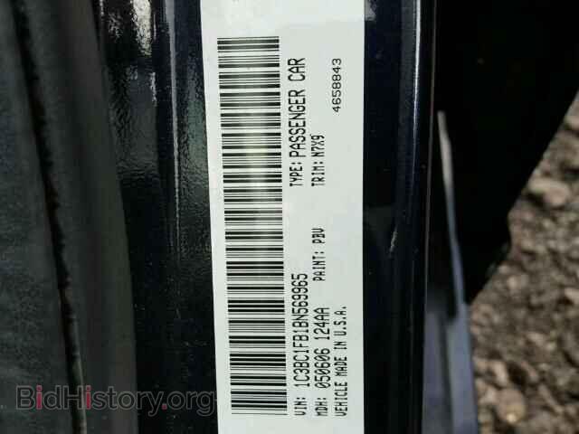 2011 CHRYSLER 200 - VIN: 1C3BC1FB1BN569965 - Фото 10