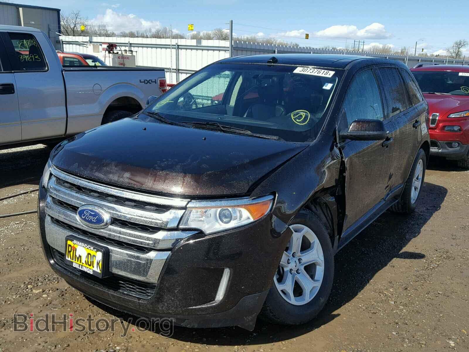 2013 FORD EDGE - VIN: 2FMDK3J98DBB99695 - Фото 2