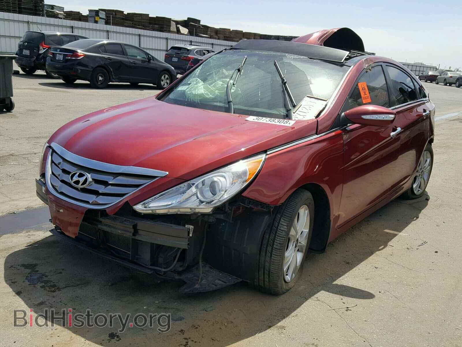 2012 HYUNDAI SONATA - VIN: 5NPEC4AC8CH499232 - Фото 2
