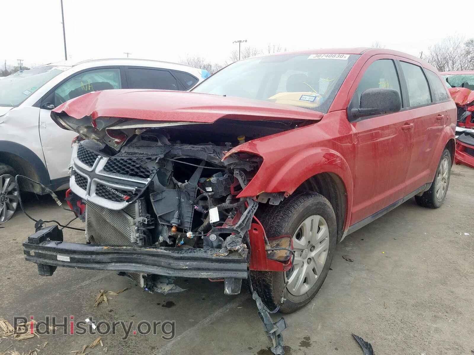2015 DODGE JOURNEY - VIN: 3C4PDCAB1FT720696 - Фото 2
