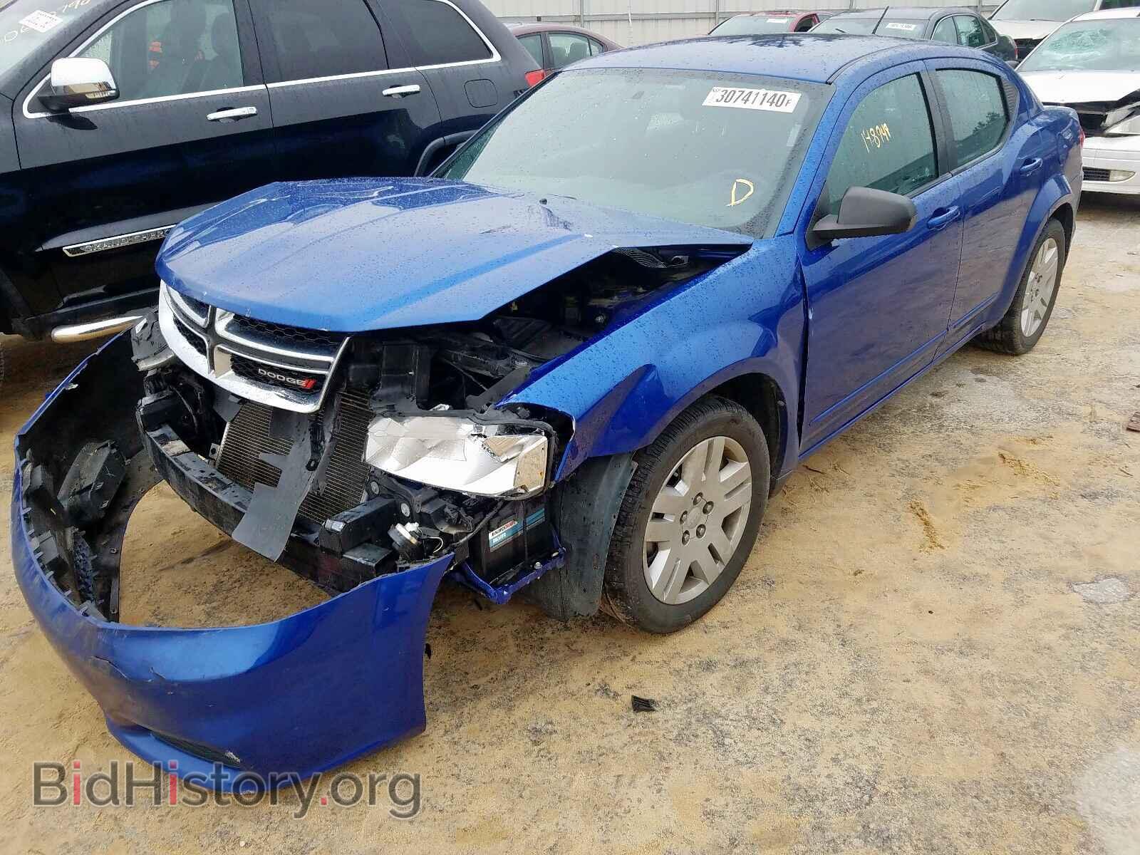 2012 DODGE AVENGER - VIN: 1C3CDZAB4CN206696 - Фото 2