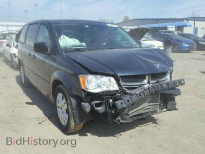 2014 Dodge CARAVAN Grand Cara, синий — VIN 2C4RDGBG3ER410948, Copart