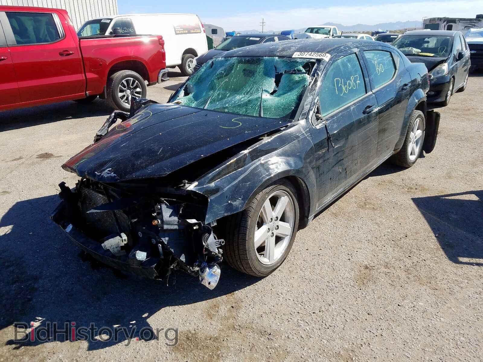 2013 DODGE AVENGER - VIN: 1C3CDZAB5DN537627 - Photo 2