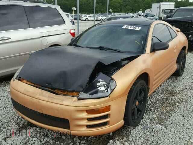 2002 MITSUBISHI ECLIPSE - VIN: 4A3AC44G22E059726 - Фото 2