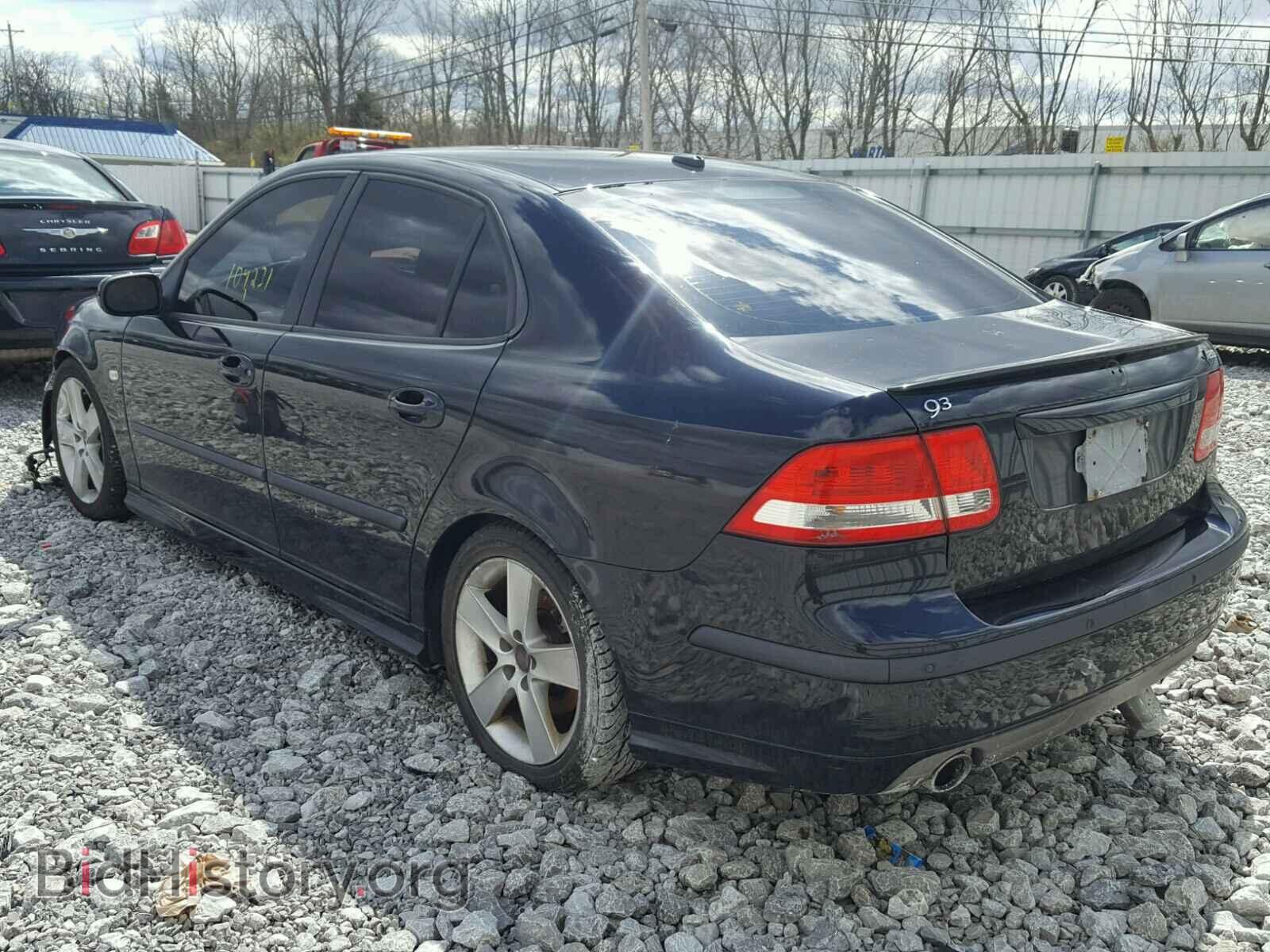 2007 SAAB 9 3 - VIN: YS3FH41U371144215 - Фото 3