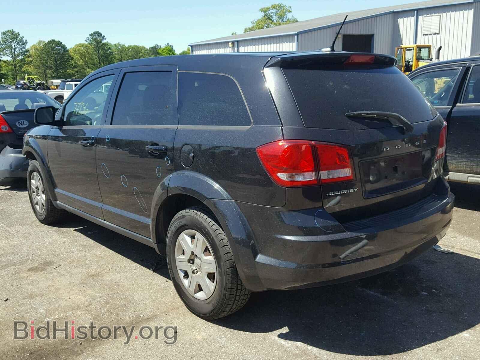 2012 DODGE JOURNEY - VIN: 3C4PDCAB5CT142422 - Фото 3
