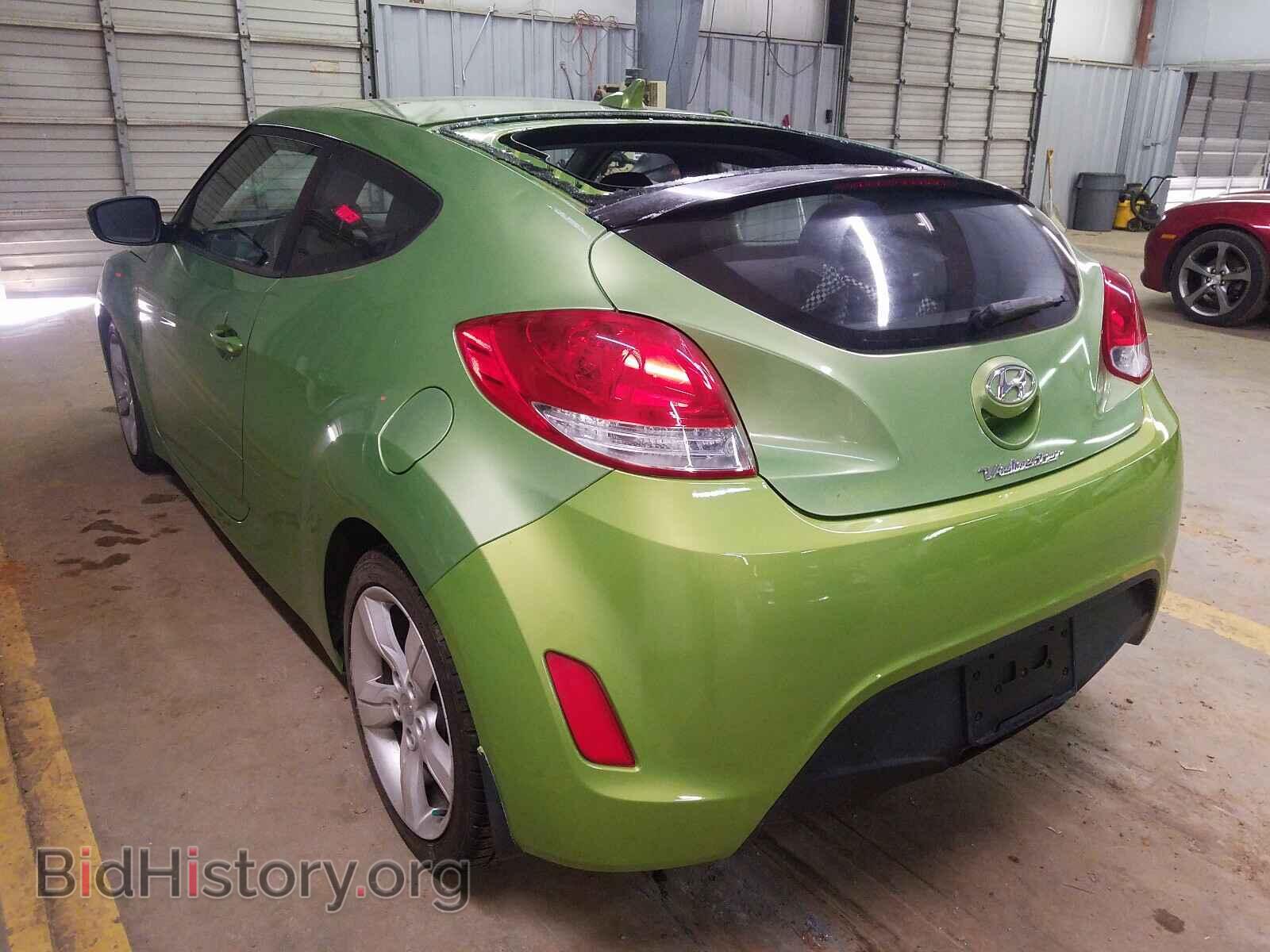 2012 HYUNDAI VELOSTER - VIN: KMHTC6AD2CU070357 - Фото 3