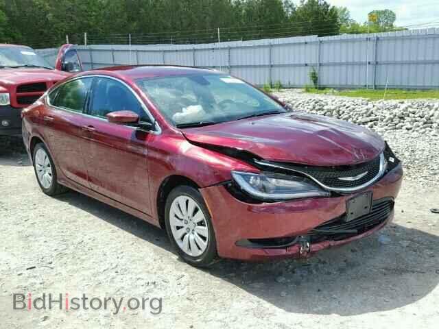 Фотография 1C3CCCFB7FN717395 - CHRYSLER 200 2015