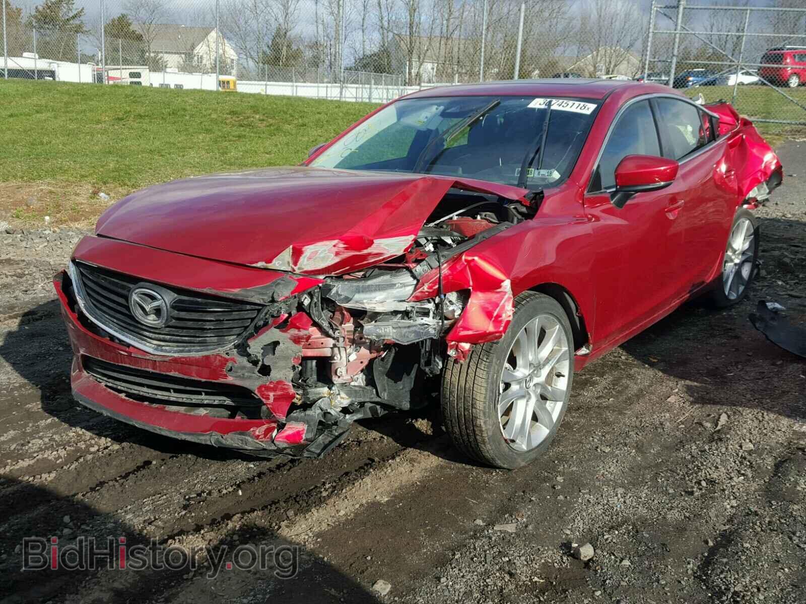 2017 MAZDA 6 - VIN: JM1GL1V54H1117845 - Фото 2
