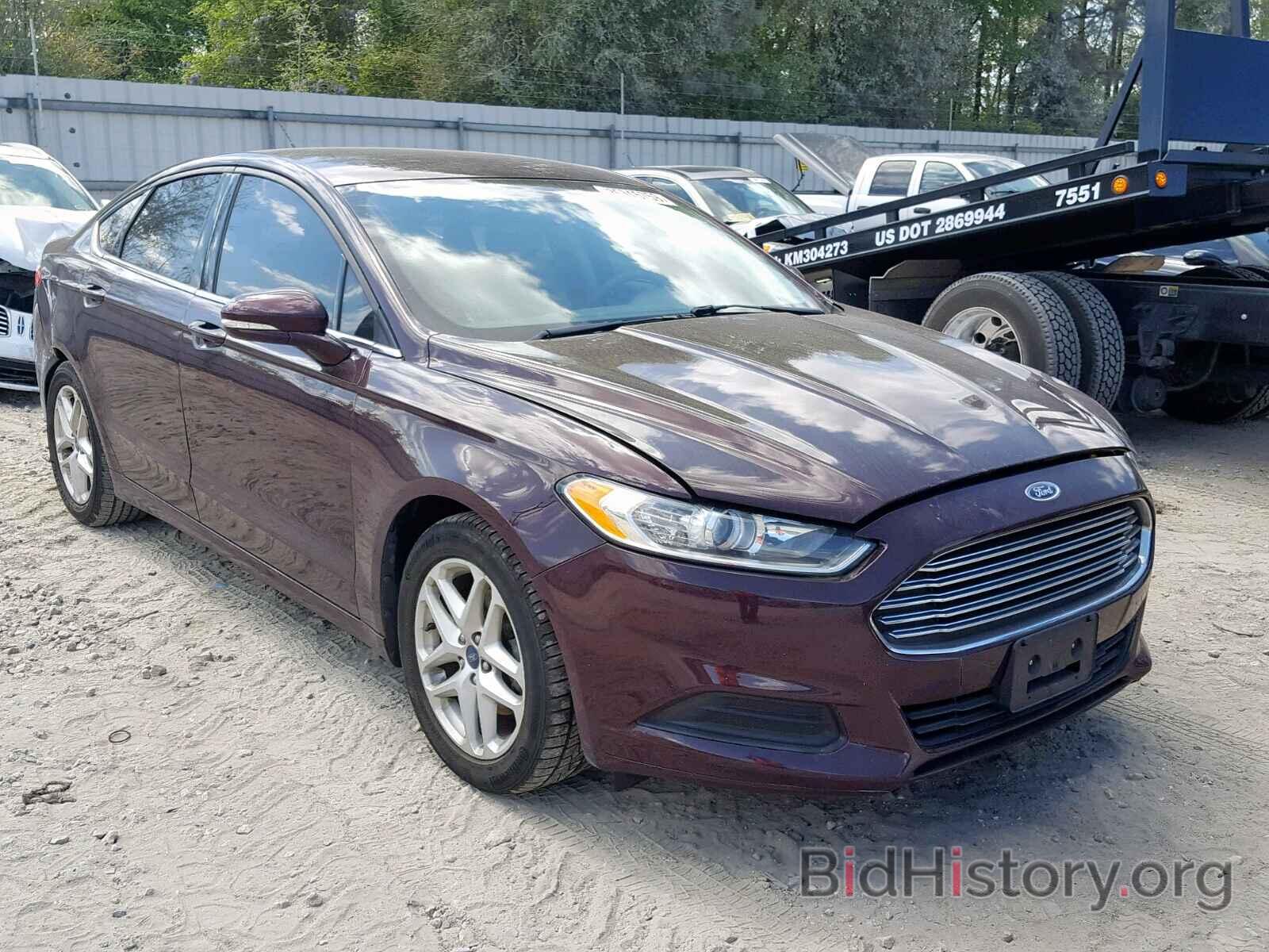 Фотография 3FA6P0H73DR350774 - FORD FUSION SE 2013