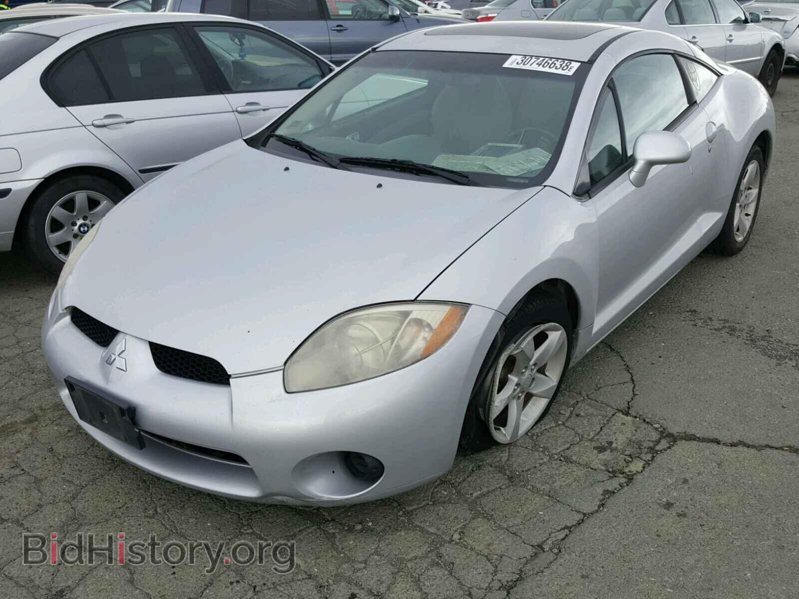 2006 MITSUBISHI ECLIPSE - VIN: 4A3AK24F36E006182 - Фото 2